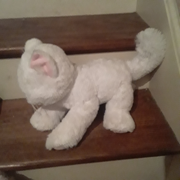 BuildABear Toys Pursian White Large Cat Build A Bear Realistic
